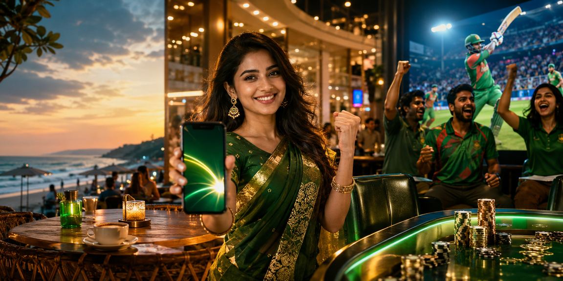কক্সবাজারে সমুদ্র সৈকতে FK777 - এ মোবাইল পেমেন্ট ও ক্রিকেট বেটিং উপভোগ করছেন একজন ব্যবহারকারী